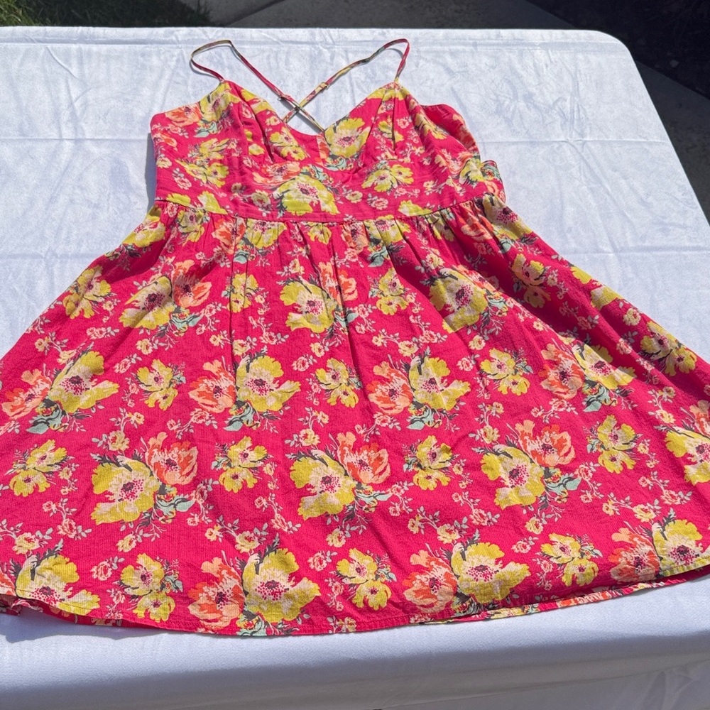Floral Pink Dress